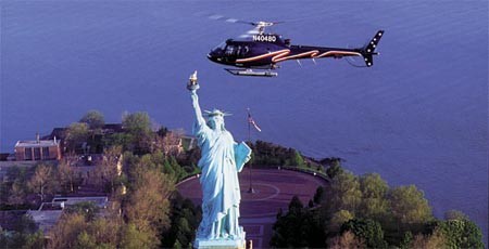 Survol de New york en hélicoptère