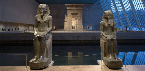 Galerie d'art égyptien